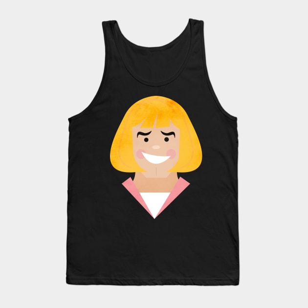 Heman Masters of the Universe - Prince Adam Tank Top by ChrisPaulFarias